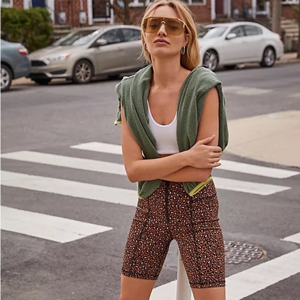 Free People Lucky Strike Bike Shorts